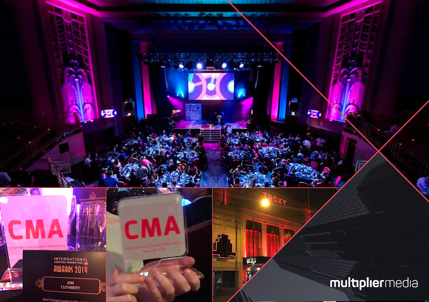 Multiplier Media takes out international content marketing award